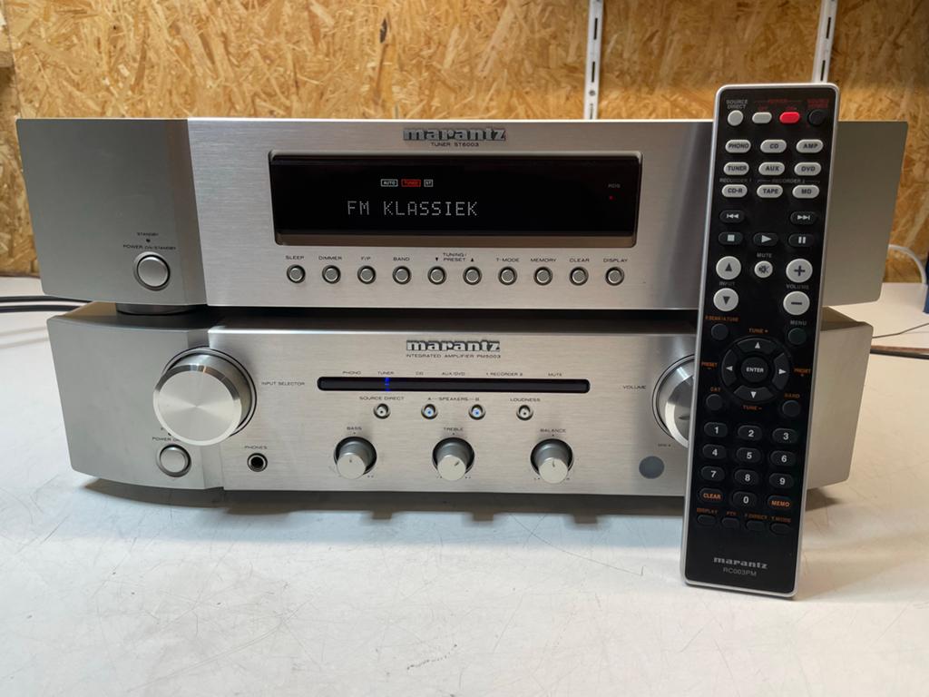 MARANTZ PM5003 en ST6003 Audio Set met garantie, Audio, Tv en Foto, Stereo-sets, Overige merken, Marantz, Gebruikt, .....