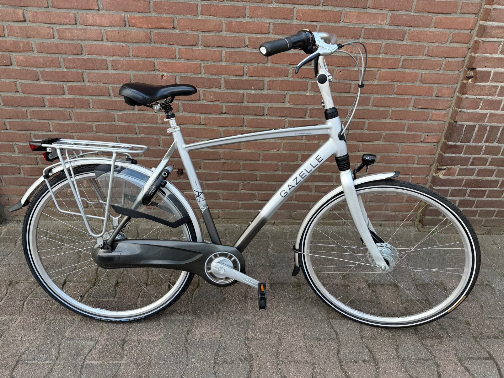 Te koop zeer nette gazelle Chamonix C8 herenfiets fiets, Fietsen en Brommers, Fietsen | Heren | Herenfietsen, Ophalen, Gebruikt
