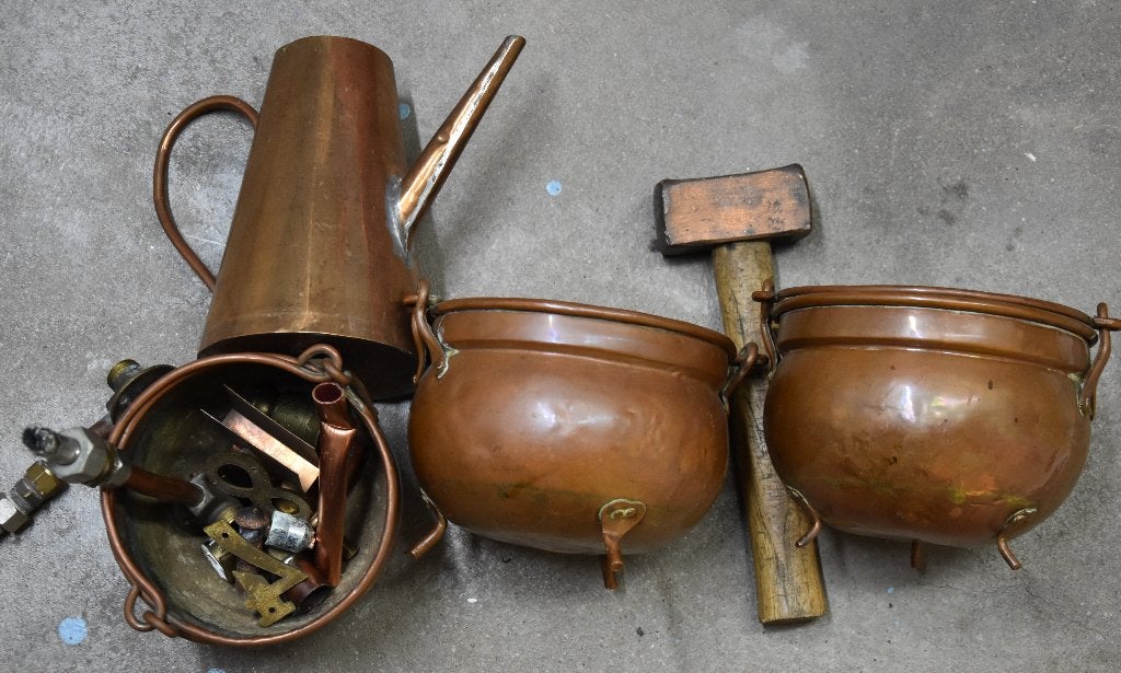 koper messing te koop aangeboden ca. 2,5kg, Ophalen of Verzenden, Koper