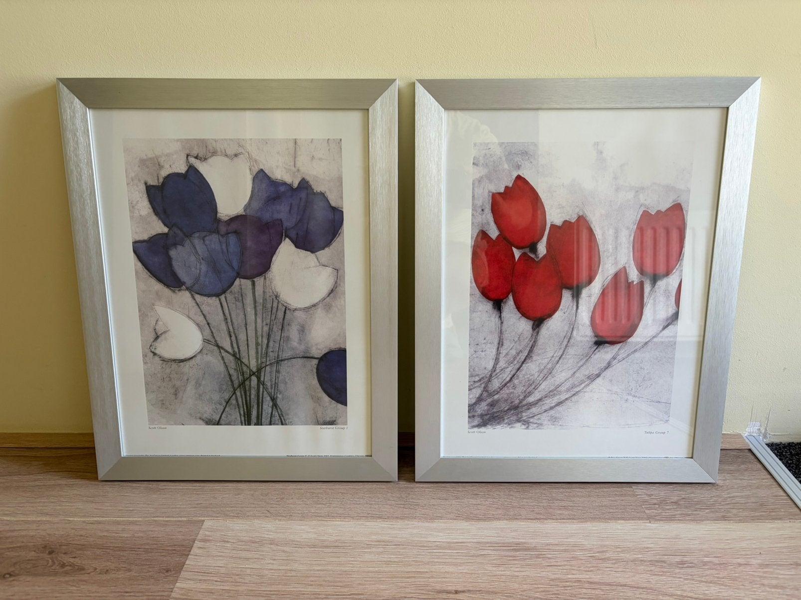 Bloemen in lijsten, Huis en Inrichting, Ophalen of Verzenden, Gebruikt