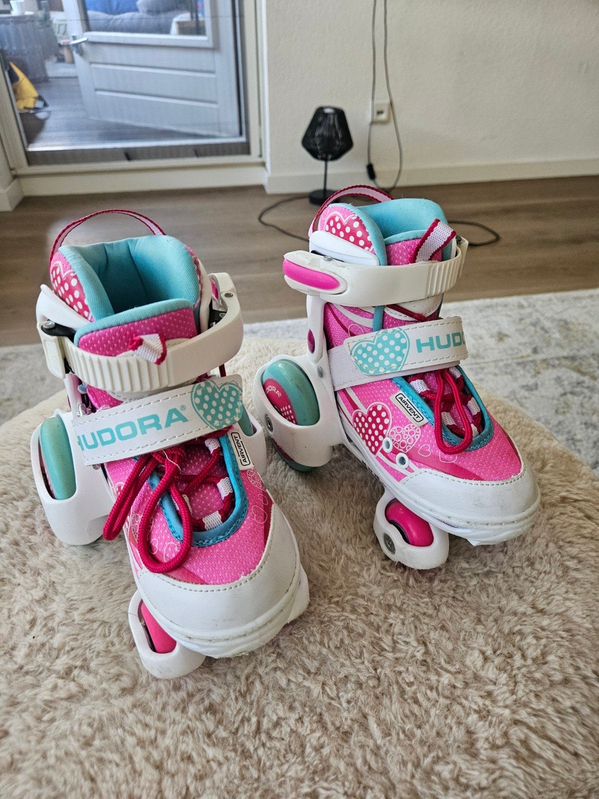 Hudora kinderskates / rolschaatsen maat 26-29, Kinderen en Baby's, Ophalen of Verzenden, Verstelbaar, Gebruikt, Kinderen