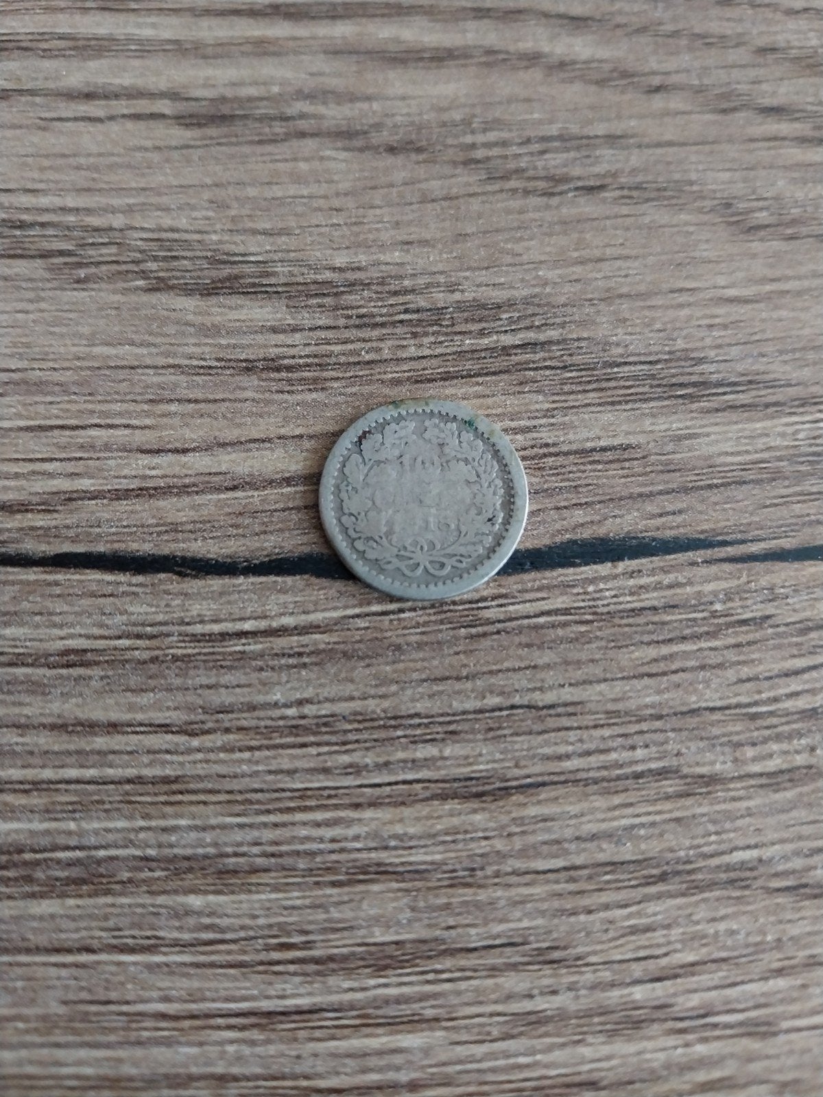 Zilveren 10 cent 1918 munt Koningin Wilhelmina, Postzegels en Munten, Munten | Nederland, Losse munt, 10 cent, Koningin Wilhelmina