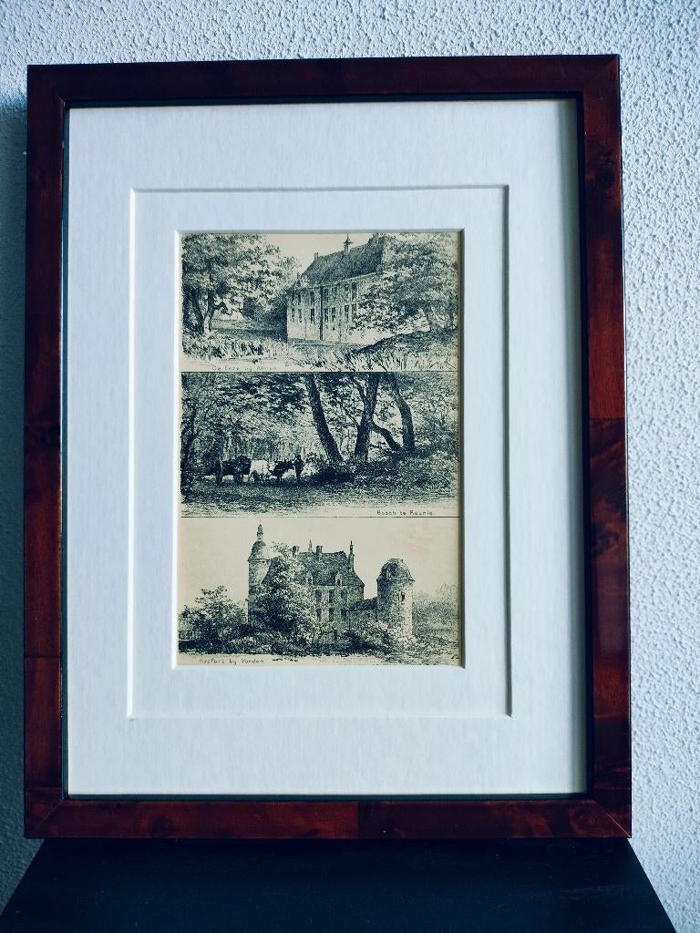 Craandijk Litho Almen Vorden Ruurlo 1880 (39), Antiek en Kunst, Verzenden