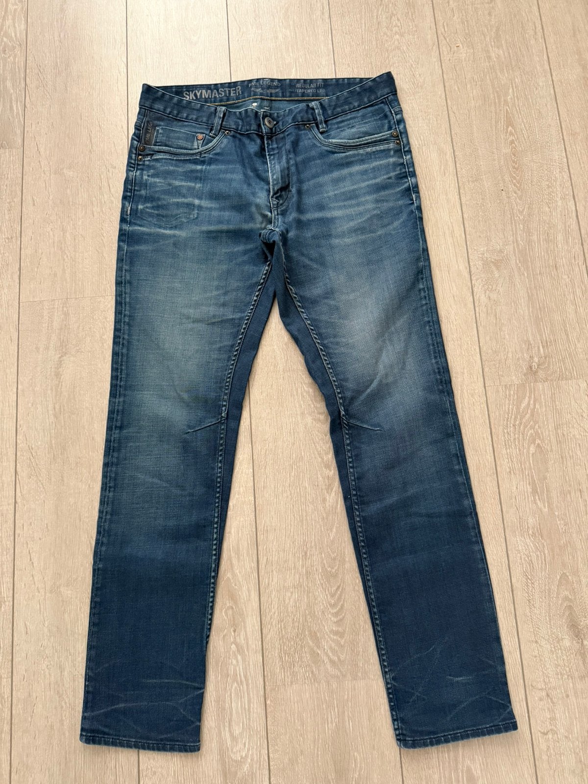 Pme legend jeans skymaster maat 36-34, Ophalen of Verzenden, Gedragen, Blauw, W36 - W38 (confectie 52/54)