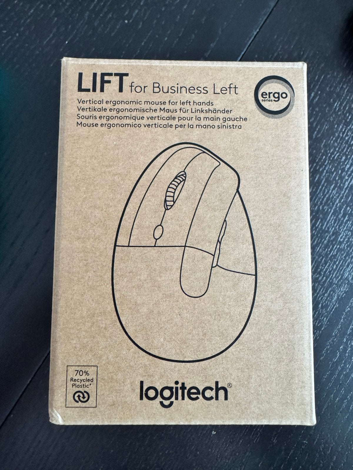 Logitech Lift for Business Left (Nieuw in doos) Ergonomisch, Computers en Software, Muis, Ergonomisch, Linkshandig, Nieuw
