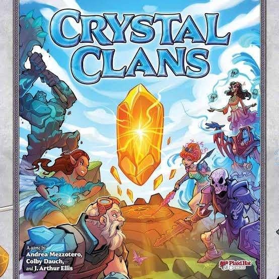 Crystal clans, Een of twee spelers, Ophalen of Verzenden, Zo goed als nieuw, Plaid Hat Games