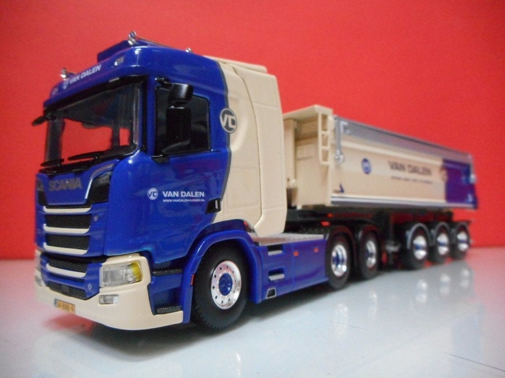WSI SCANIA VAN DALEN SLOOP EN ASBEST 01-4160, Ophalen of Verzenden, Nieuw, Bus of Vrachtwagen, Wsi