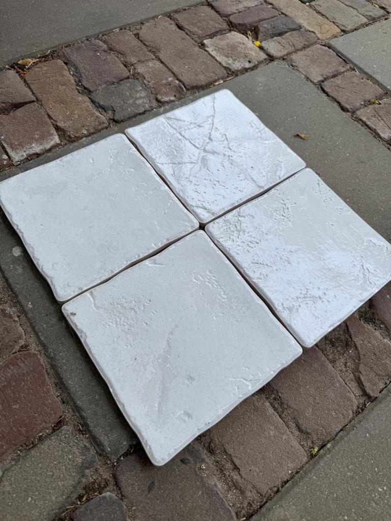 Handgemaakte Italiaanse Vloer-/Wandtegels 20x20 cm (88 st.), Ophalen, Keramiek, Nieuw, Minder dan 20 cm