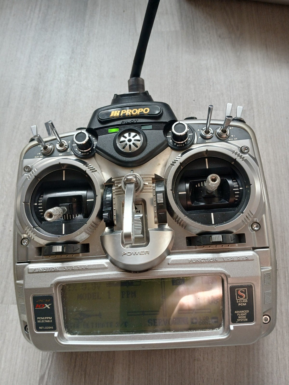 JR propo pcm10x 2,4ghz, Ophalen of Verzenden, Gebruikt