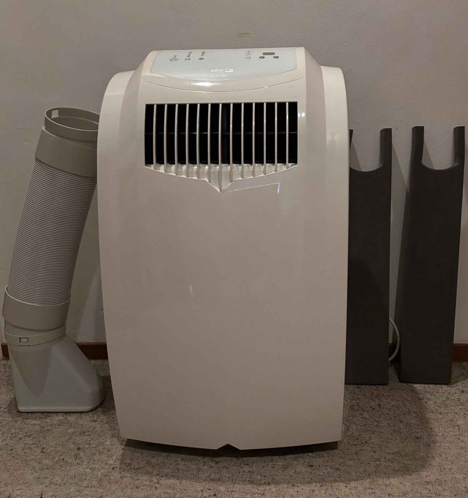 Mobiele airco, Zibro P122, koelen en luchtontvochting., Ophalen, Gebruikt, Minder dan 60 m³, Timer
