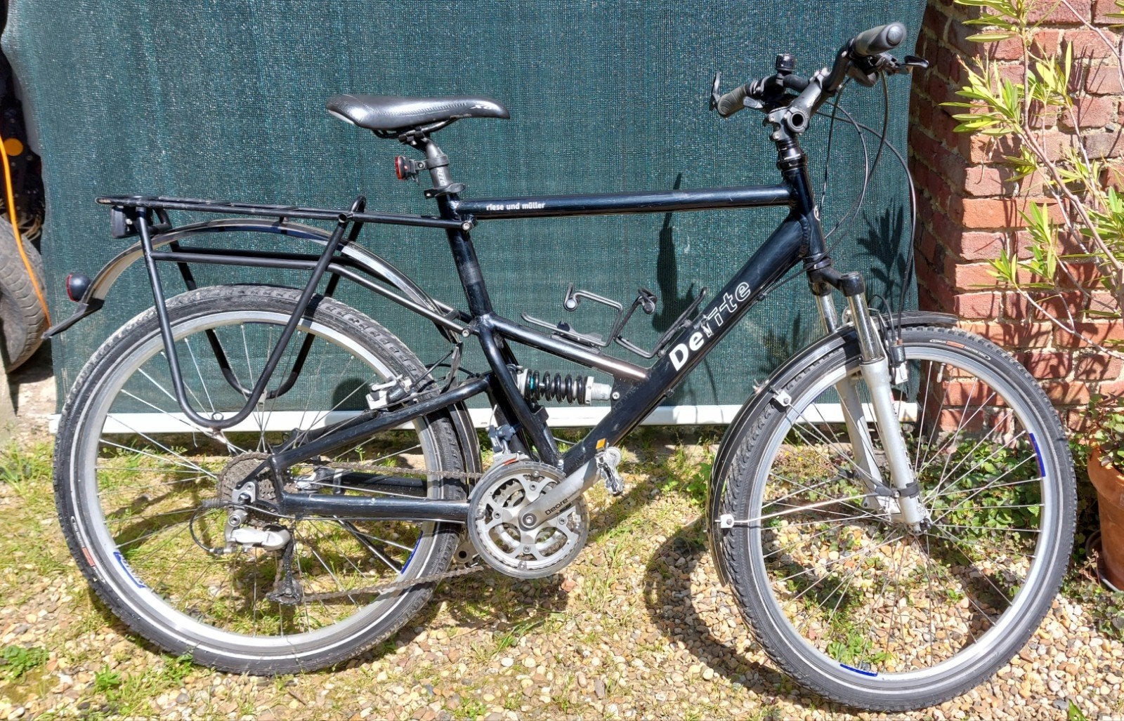 Riese & Müller Delite 54 cm, Fietsen en Brommers, Fietsen | Mountainbikes en ATB, 53 tot 57 cm, Fully, Ophalen, Gebruikt
