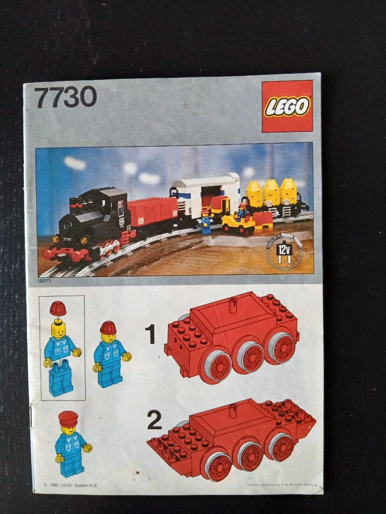 Lego 7730 instructieboekje (1980), Kinderen en Baby's, Speelgoed | Duplo en Lego, Ophalen, Gebruikt, Overige thema's, Lego