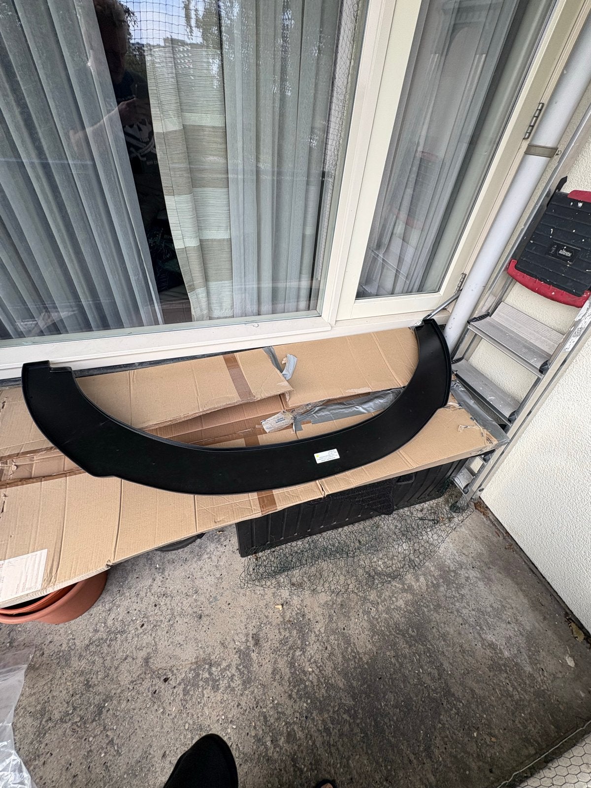 Bumperlip voor Seat Leon 1P, Ophalen, Gebruikt, Voor, Bumper