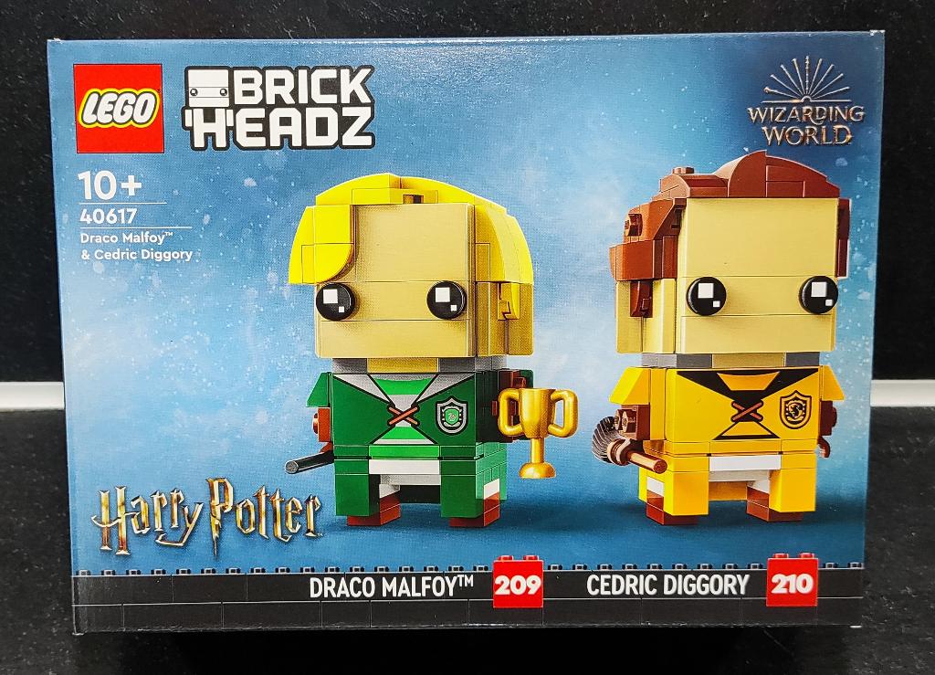 LEGO set 40617 – Draco Malfoy & Cedric Diggory – Nieuw!, Info@lego.com, BrickHeadz, Lego, Nieuw