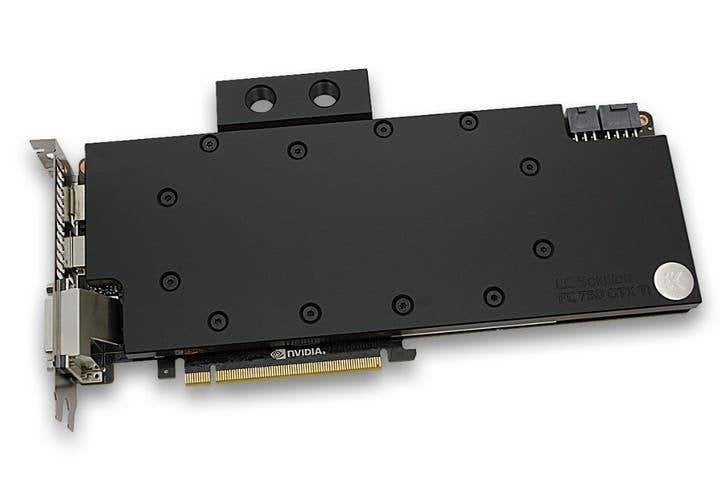 EK Water Block EK-FC780 GTX Ti – Full Cover Water Block, Computers en Software, Ophalen of Verzenden, Zo goed als nieuw, Waterkoeling