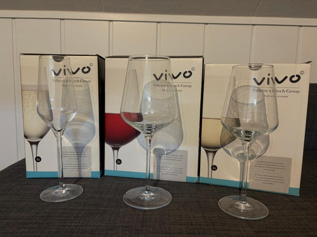 Villeroy & Boch Group Vivo Glazen Set - Nieuw in Doos, Ophalen, Nieuw, Glas, Overige merken