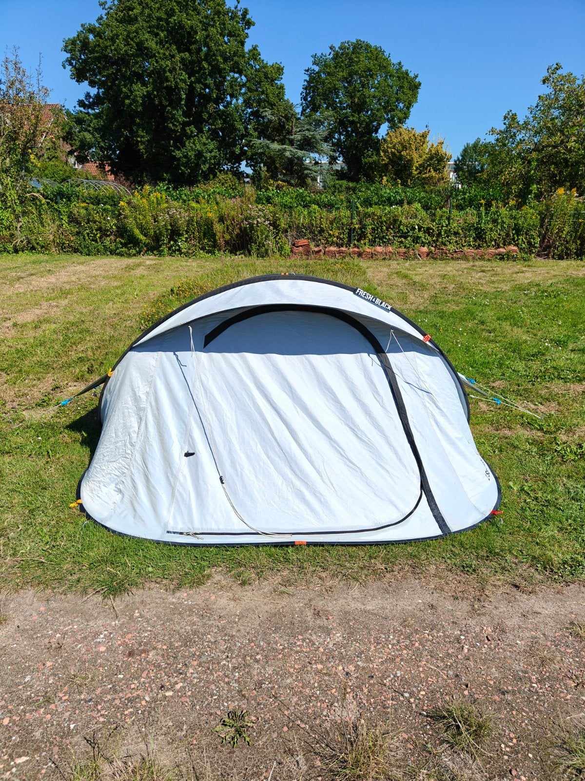 Quechua 2 Seconds 3 Fresh & Black tent, Ophalen, Zo goed als nieuw, Tot en met 3