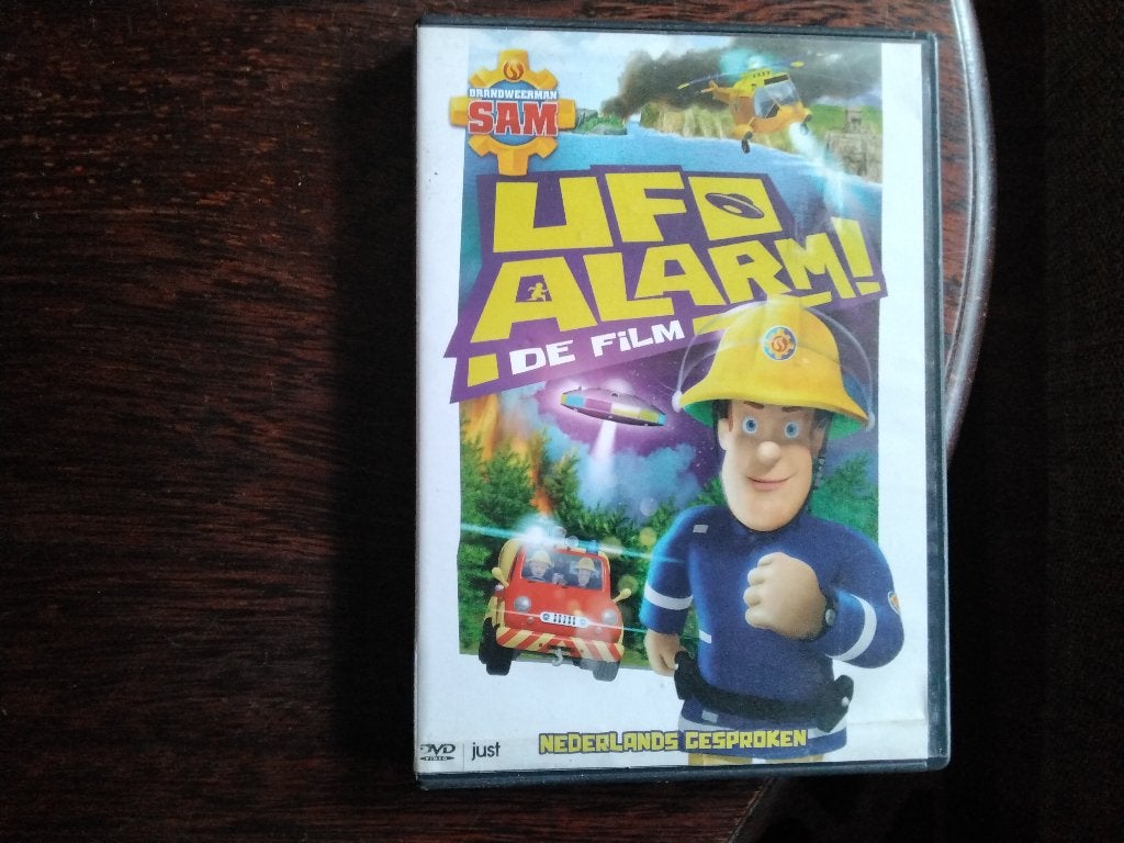 Brandweerman sam ufo alarm de film, origineel, Avontuur, Alle leeftijden, Ophalen of Verzenden, Zo goed als nieuw