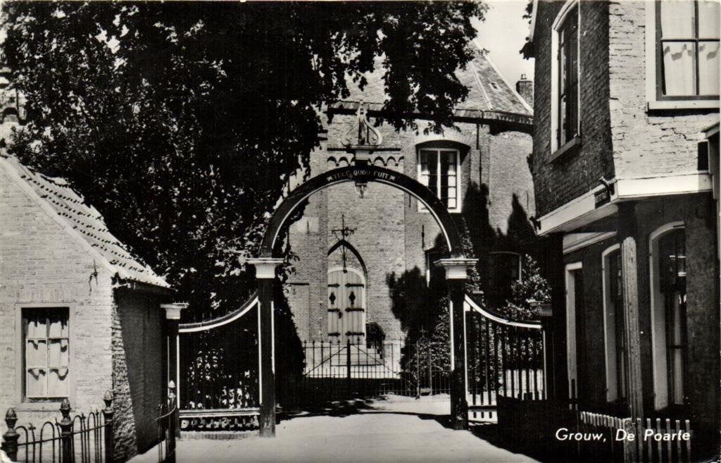 Grouw, De Poarte - 1969 gelopen, Ophalen of Verzenden, 1960 tot 1980, Gelopen, Friesland