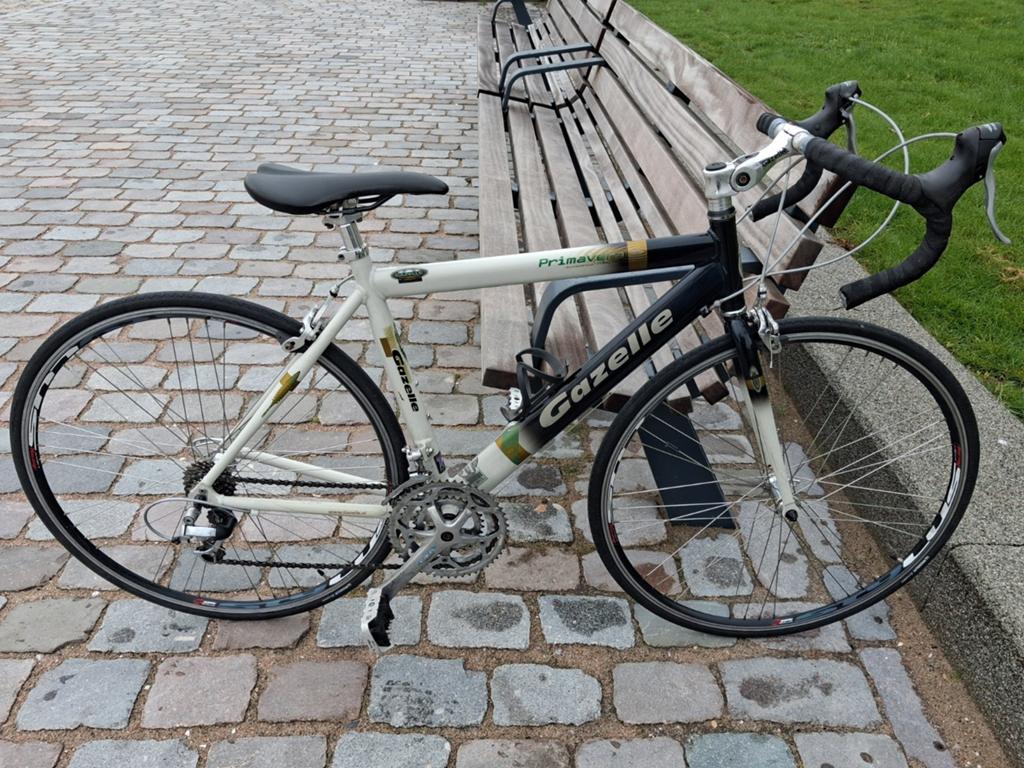 Gazelle Primavera beginners racefiets., Ophalen, 28 inch, Gebruikt, Velgrem