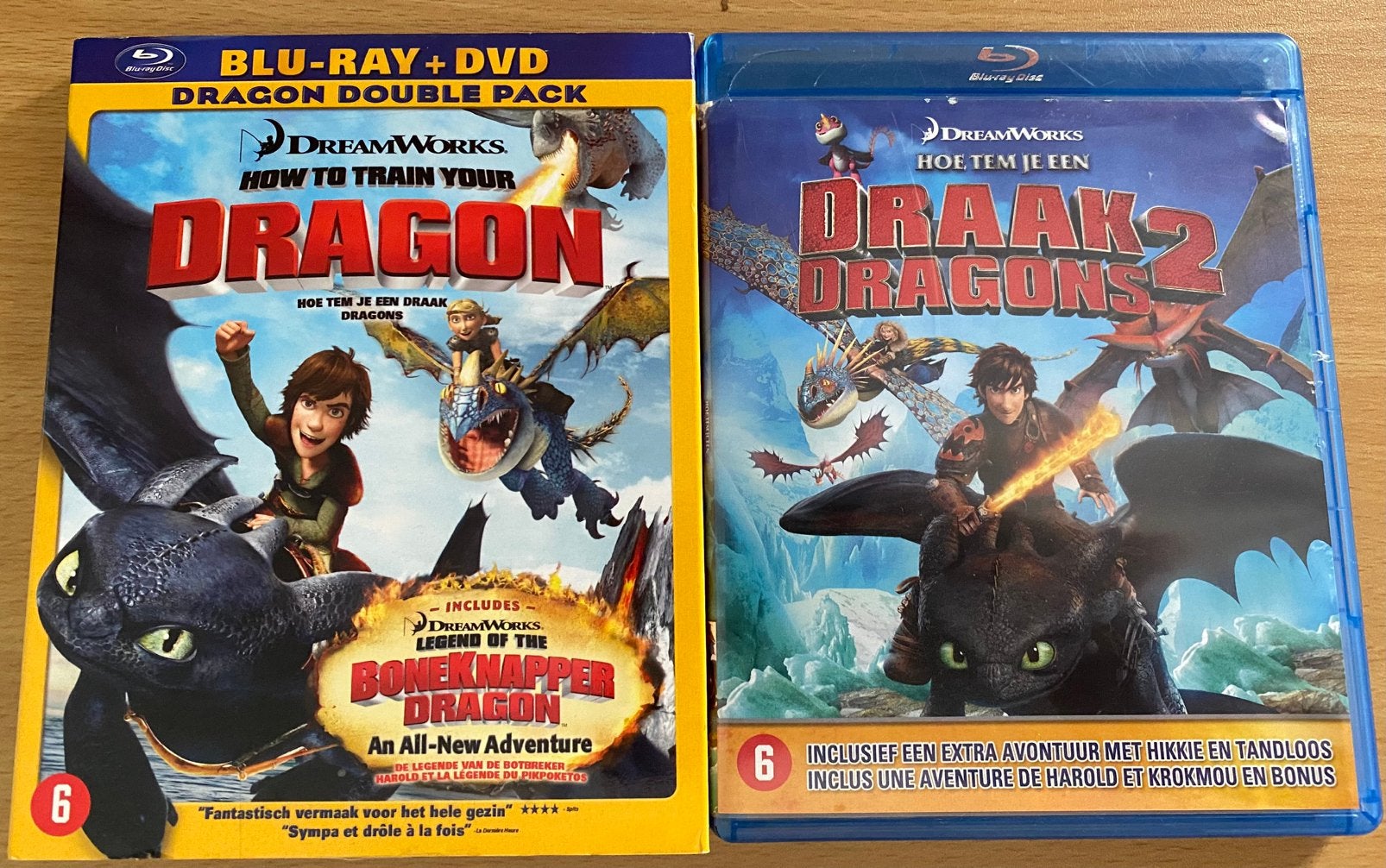 Hoe Tem Je Een Draak (1 en 2), Inclusief DVD, Overige typen, Nederlands, Ophalen of Verzenden