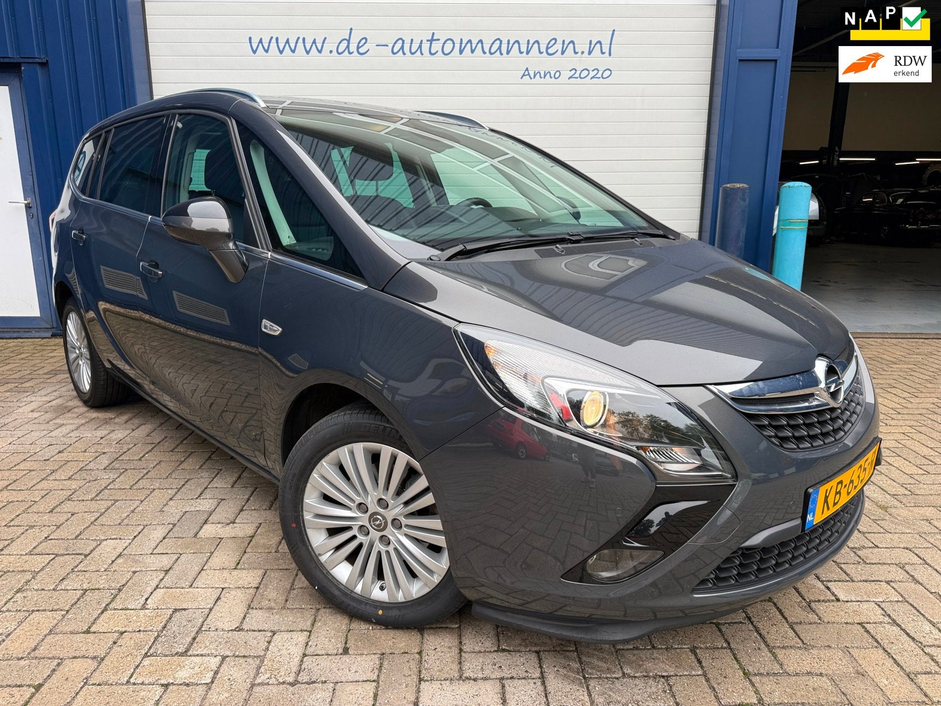 Opel Zafira Tourer 1.4 Turbo 140 pk Automaat Edition 7pers /, 15 km/l, Gebruikt, 4 cilinders, 7 stoelen