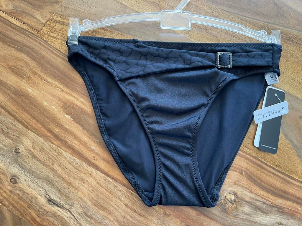 Fantasie bikini slip maat xs model montreal, Ophalen of Verzenden, Nieuw, Zwart, Overige typen