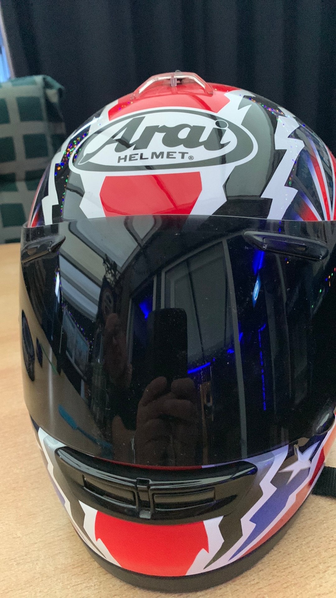 Arai  Condor Michael  Doohan replica maat M, Ophalen, Tweedehands, Integraalhelm, Arai