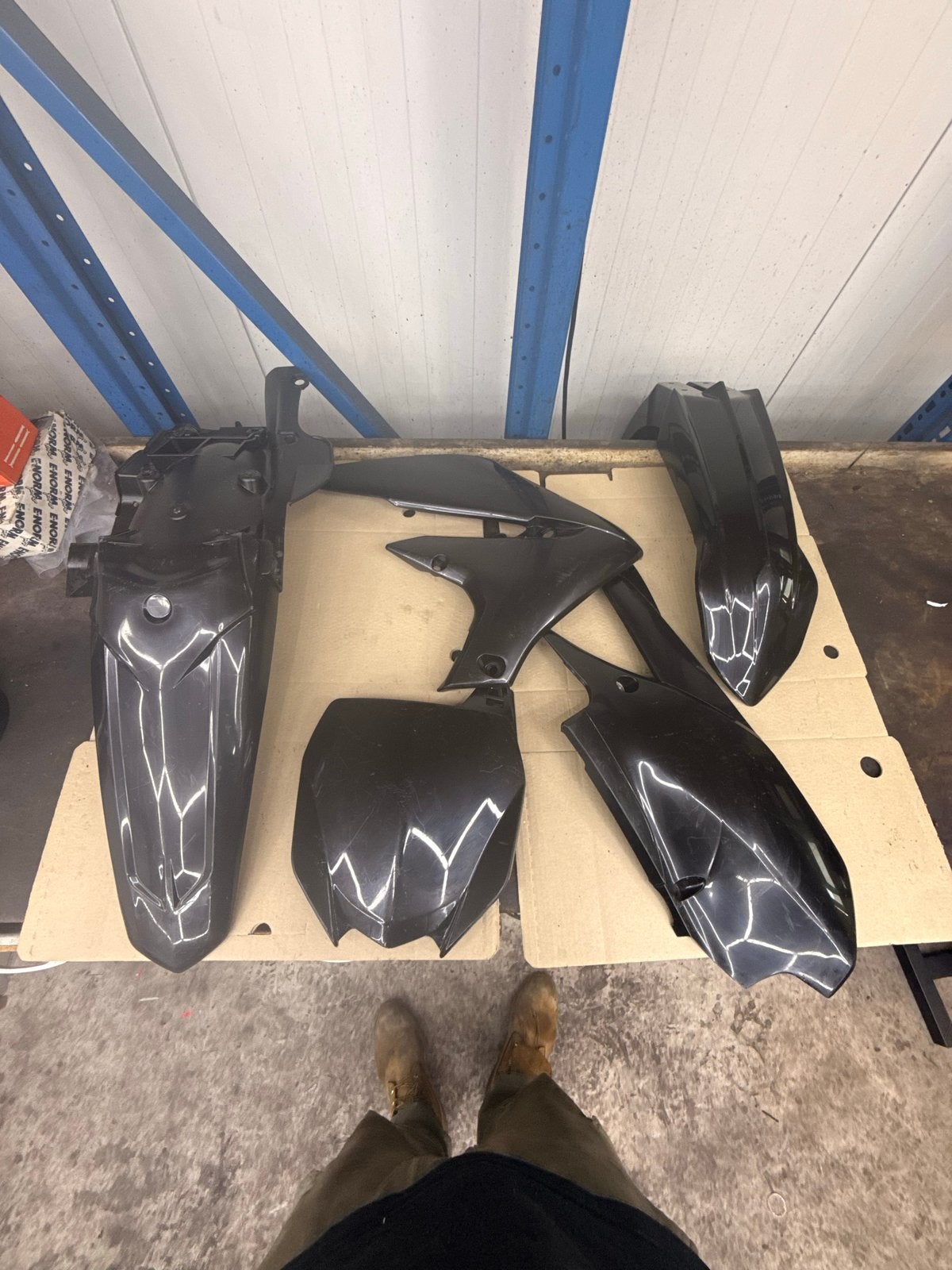 Plastic kappen Yamaha YZ450F (2018-2022) / YZ450FX, Ophalen of Verzenden