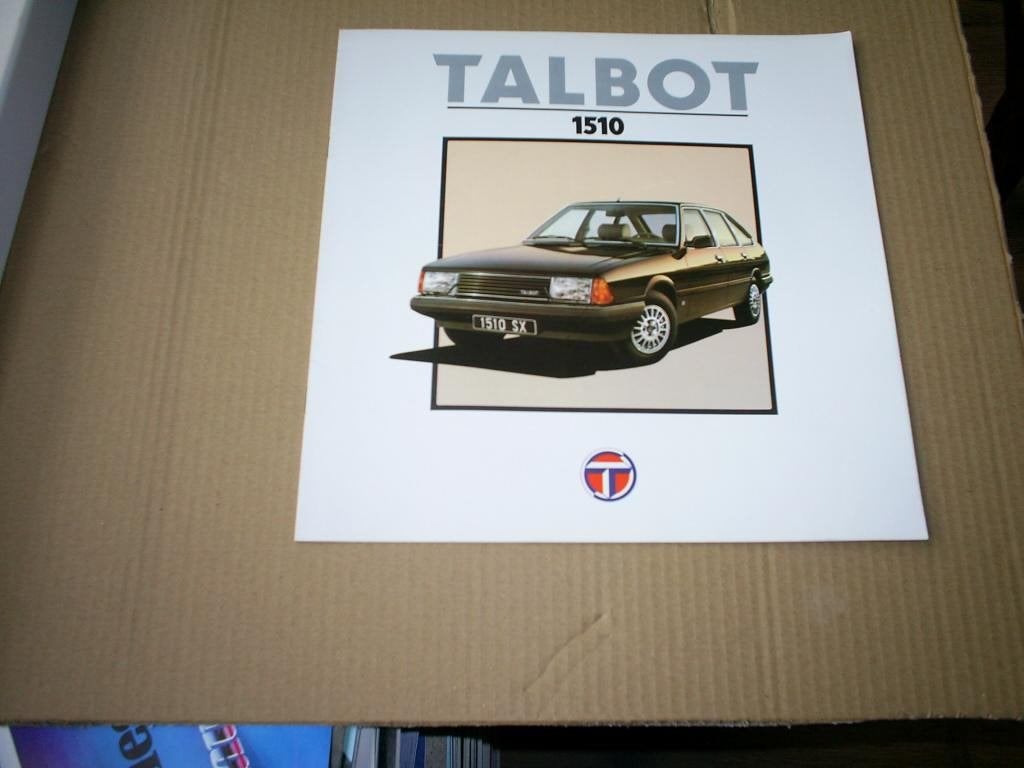 Talbot 1510 [ 9 / 1979 ] 16 pag., Verzenden, Zo goed als nieuw, Overige merken
