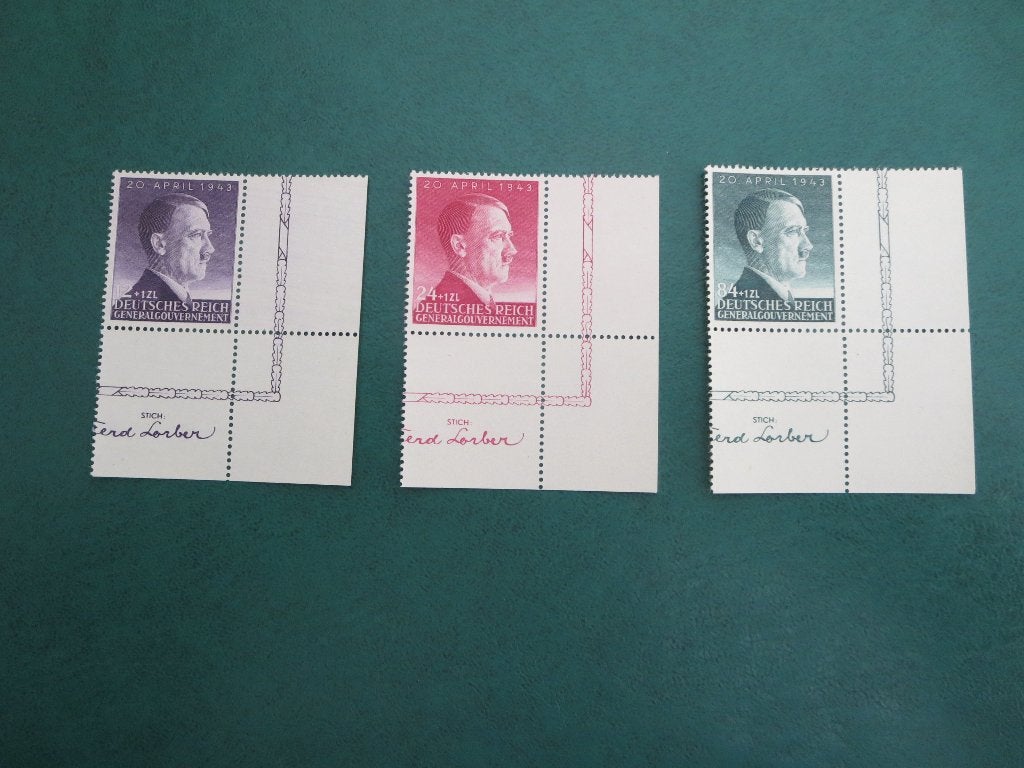 Duitse Rijk  1943  NR 101 - 103, Ophalen of Verzenden, Duitse Keizerrijk, Postfris