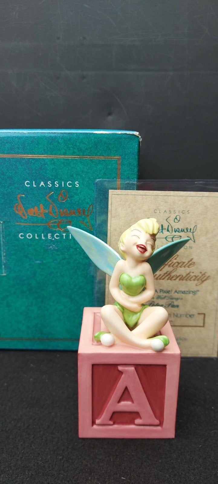 WDCC Walt Disney Classic Collection Tinkerbell, Verzamelen, Ophalen, Zo goed als nieuw, Beeldje of Figuurtje