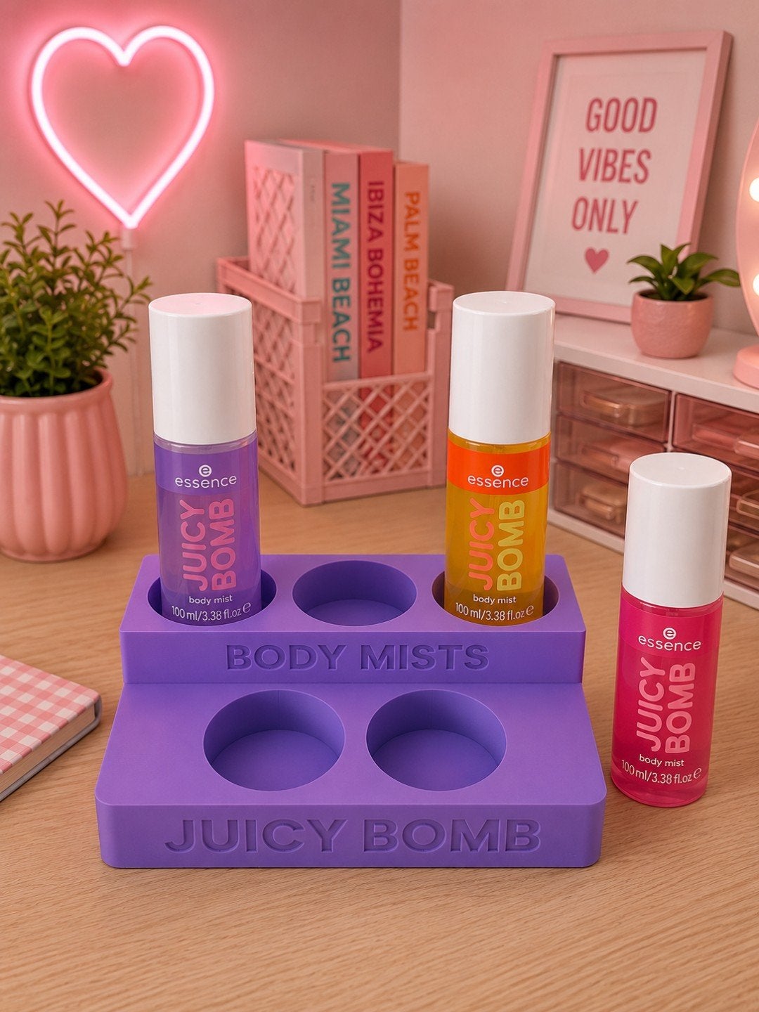 Essence body mist organizer, Ophalen, Lippen, Nieuw, Make-up