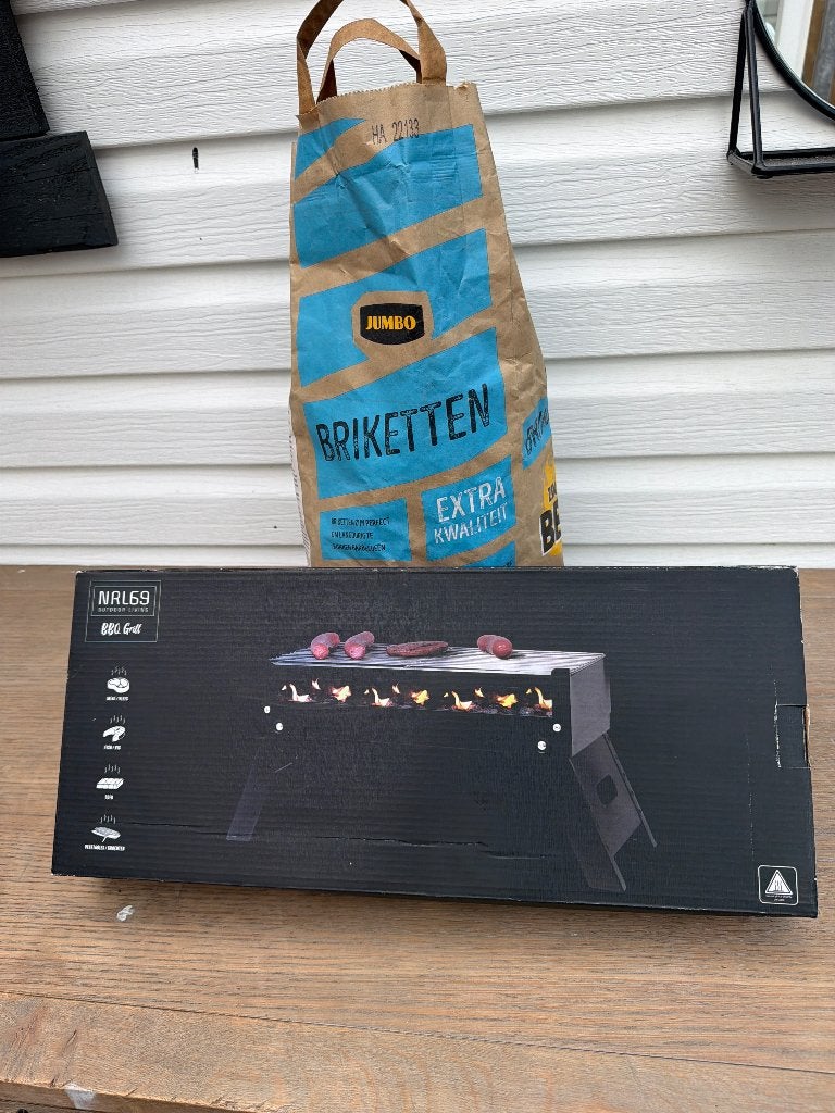 Mini bbq grill, Ophalen, Nieuw