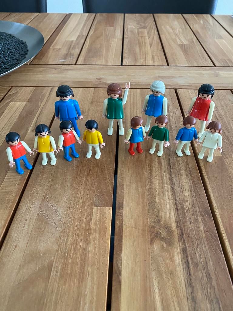 Setje Vintage Playmobil popjes., Ophalen of Verzenden, Zo goed als nieuw