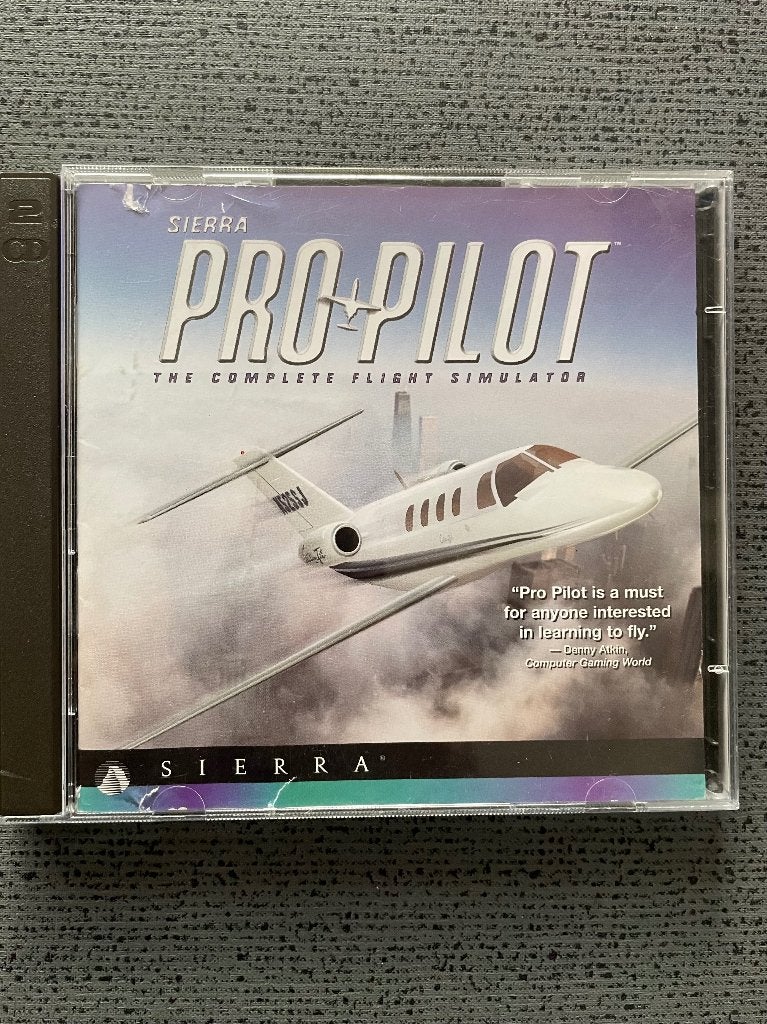 Pro-Pilot – Complete Flight Simulator 2x CD-Rom, Spelcomputers en Games, Gebruikt, 1 speler, Ophalen of Verzenden, Vanaf 12 jaar