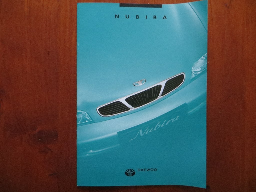 Daewoo Nubira (juni 1997) met bijlage, Ophalen of Verzenden, Nieuw, Overige merken