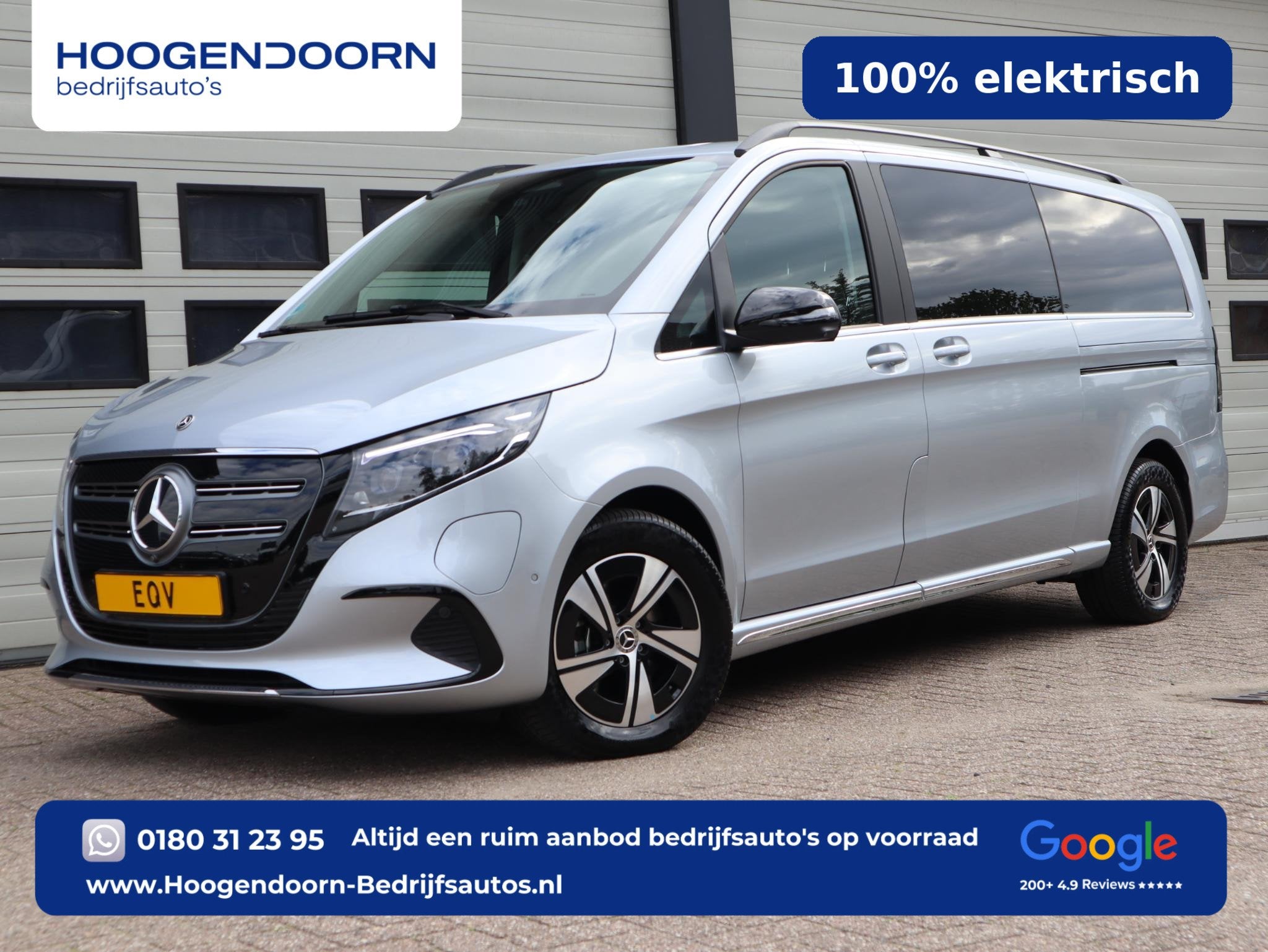 Mercedes-Benz EQV 300 90 kWh L3 - 7 Pers. - Elc.Schuif - AMG, Auto's, Gebruikt, Overige modellen, Overige carrosserieën, 90 kWh