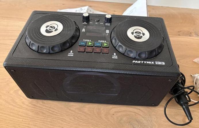 iDance Partymix draaitafel compleet in doos, Muziek en Instrumenten, Ophalen, Zo goed als nieuw, Dj-set, Overige merken