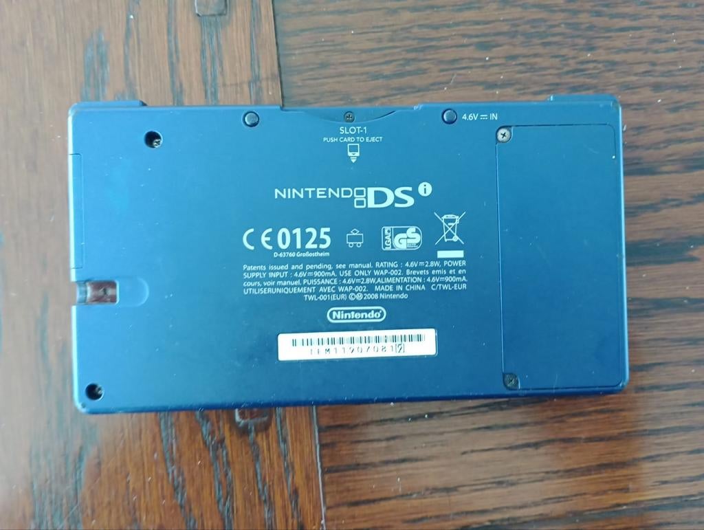 Nintendo DS Lite Blauw - Zonder lader of games, Spelcomputers en Games, Spelcomputers | Nintendo DS, Ophalen, Gebruikt, Blauw