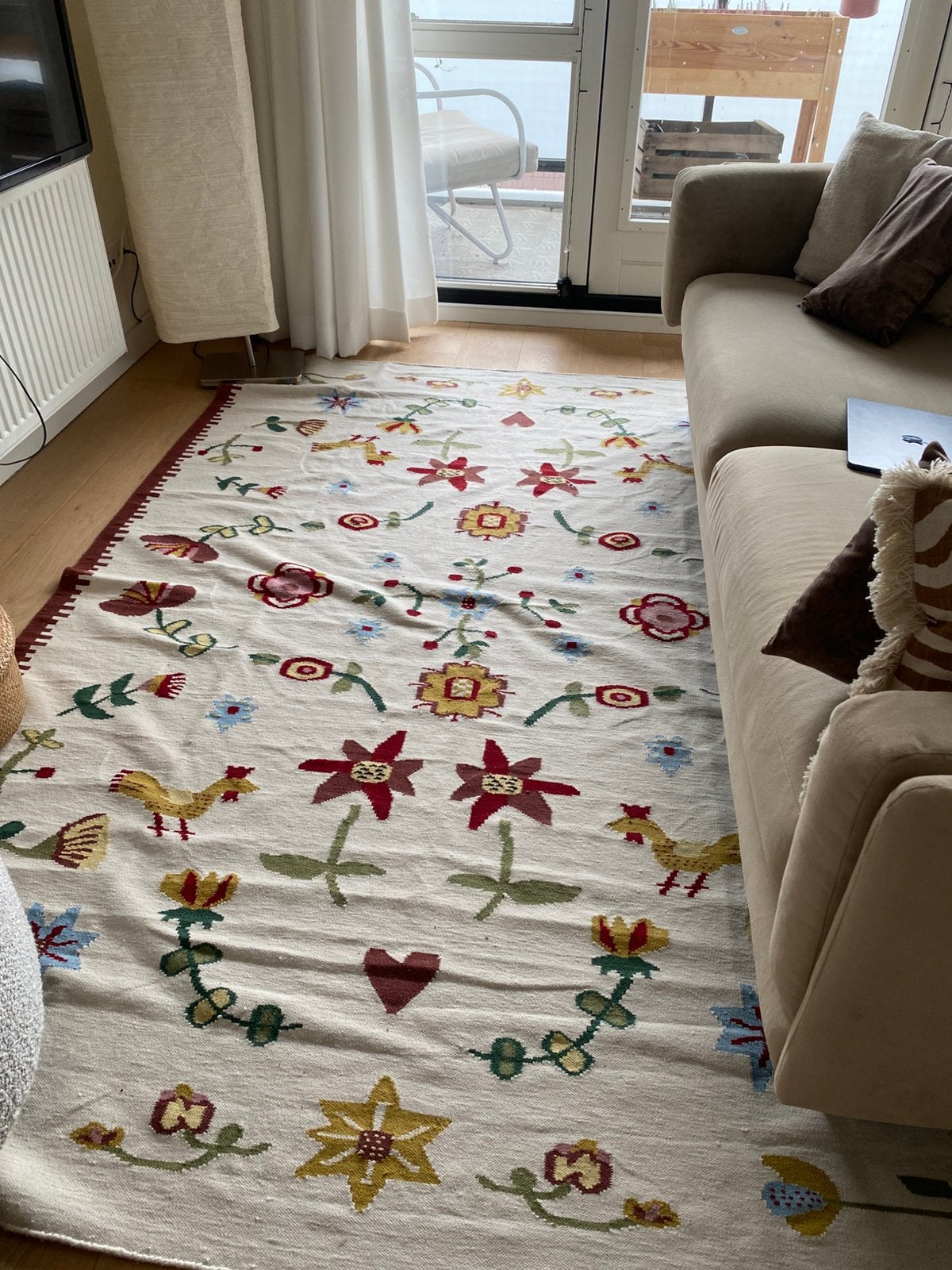 Ikea NICKGRÄS tapijt vloerkleed, Ophalen, Zo goed als nieuw, Rechthoekig, 200 cm of meer