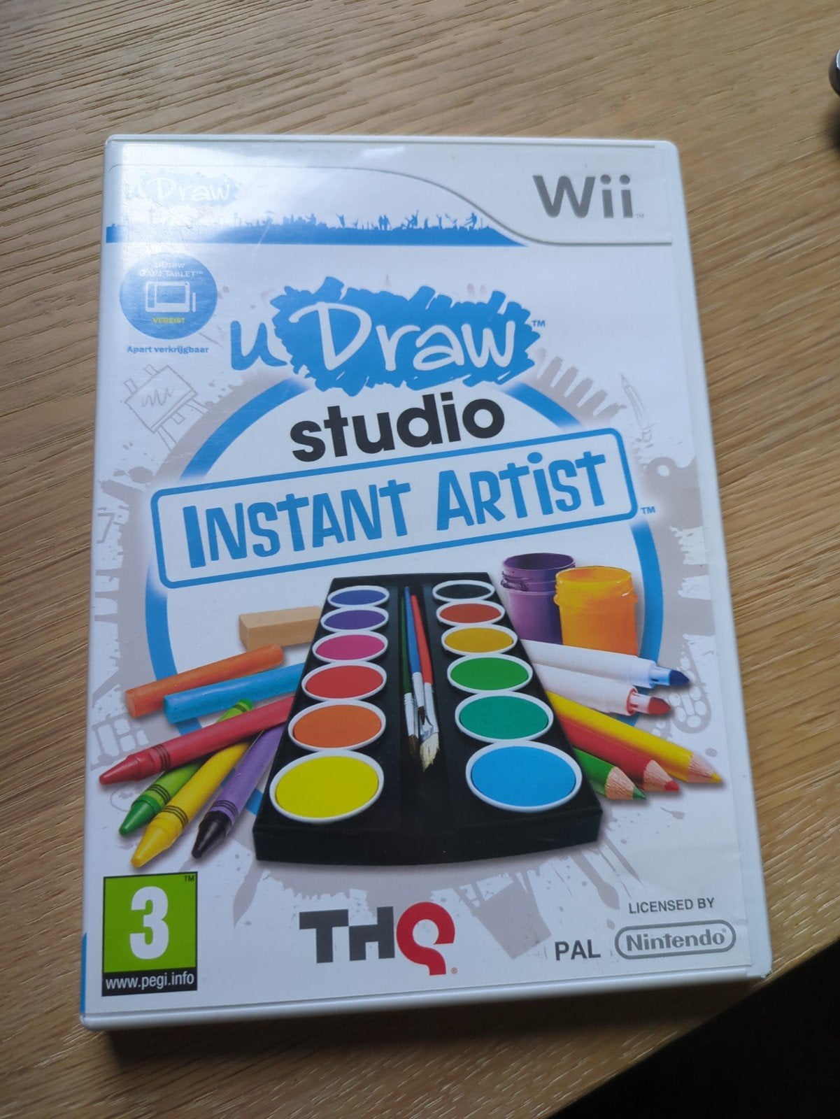 uDraw Studio Instant Artist Wii - Zo goed als nieuw, Ophalen of Verzenden, Zo goed als nieuw, Zonder controller