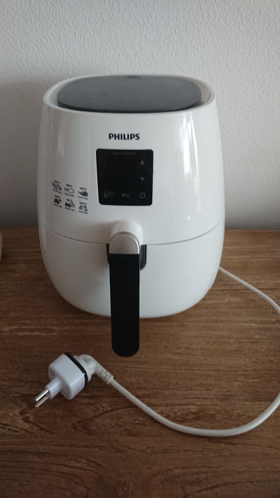 Philips Airfryer - Wit, zo goed als nieuw, Ophalen of Verzenden