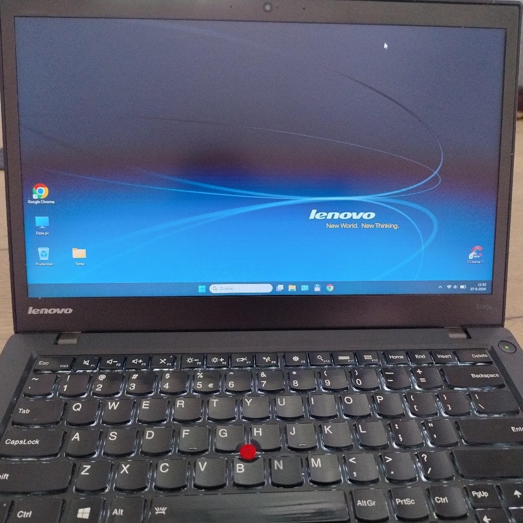 Lenovo Thinkpad I5, 14 inch T440 S, 8 GB met nieuwe accu., Computers en Software, Windows Laptops, Ophalen, 2 tot 3 Ghz, Qwerty