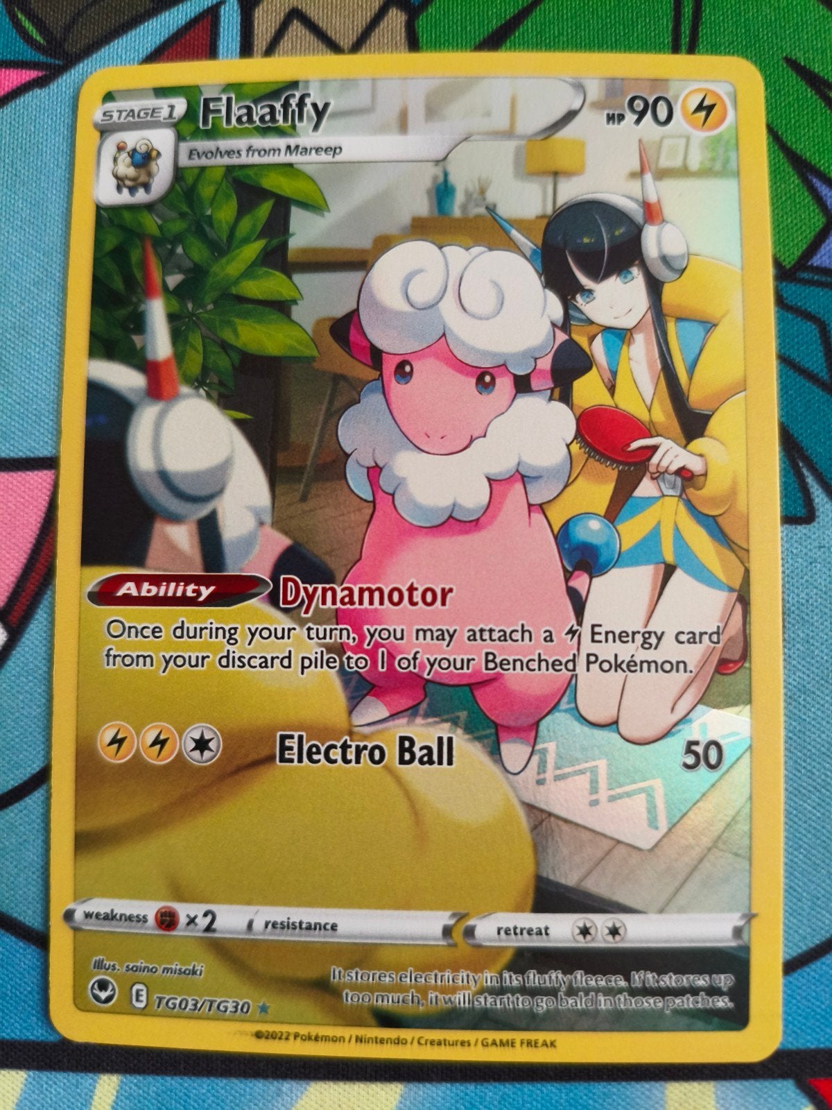 Flaaffy - TG03/TG30 - Silver Tempest Trainer Gallery, Verzenden, Zo goed als nieuw, Losse kaart, Foil