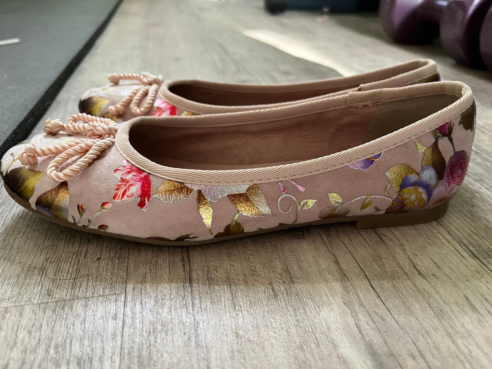 Ballerina’s zgan maat 36 Tamaris, Overige kleuren, Zo goed als nieuw, Ballerina's, Ophalen of Verzenden