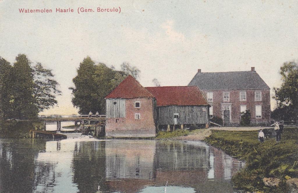 18349 Watermolen Haarlo gemeente Borculo Ruurlo Neede, Verzenden, Voor 1920, Ongelopen, Gelderland