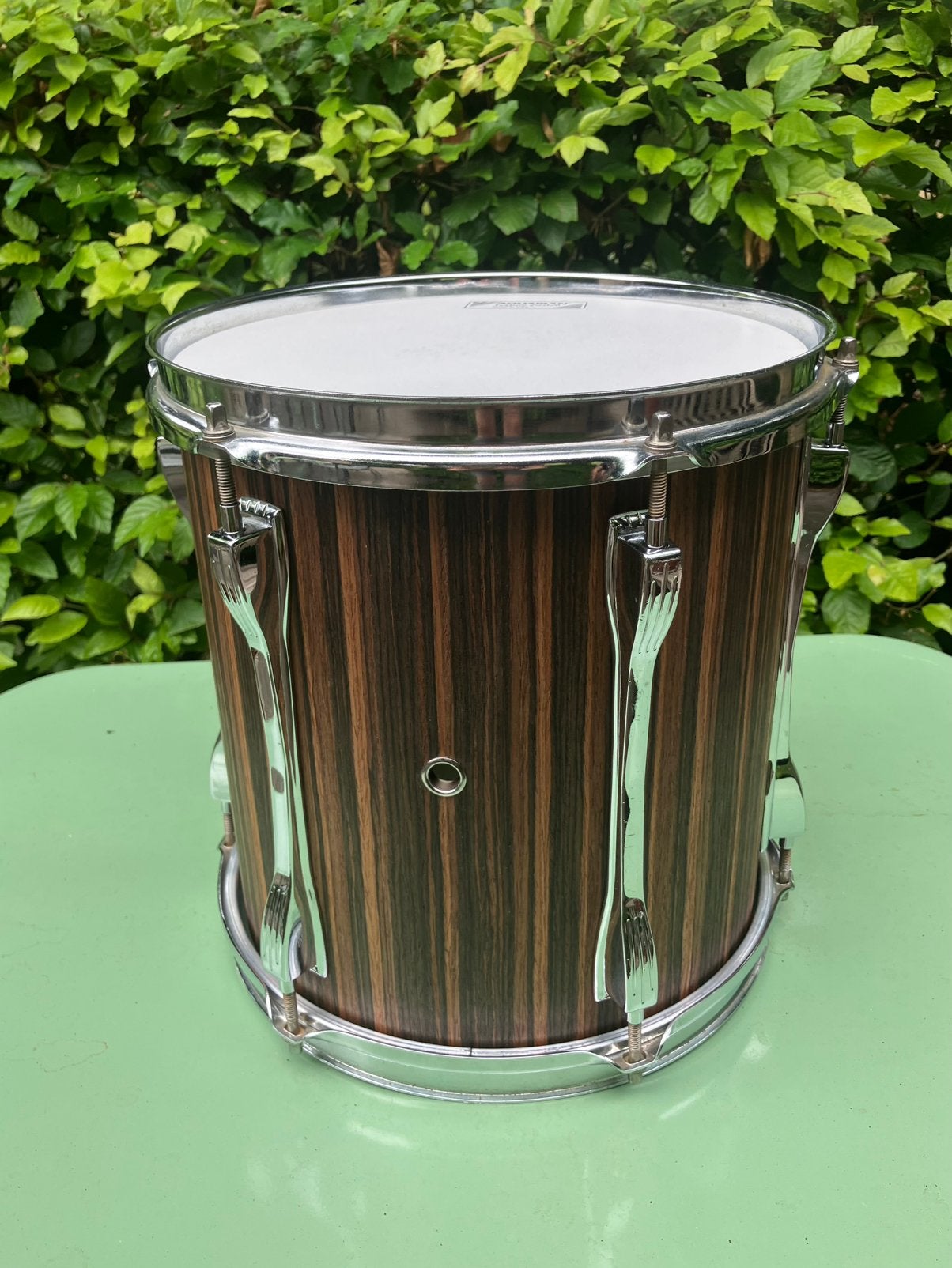 Tom 10 x 10 Makassar Ebony, Ophalen of Verzenden, Zo goed als nieuw, Trommel