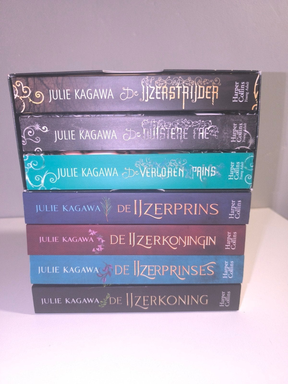 Julie Kagawa - De IJzerkoning serie (7 boeken), Ophalen of Verzenden, Zo goed als nieuw, Julie Kagawa