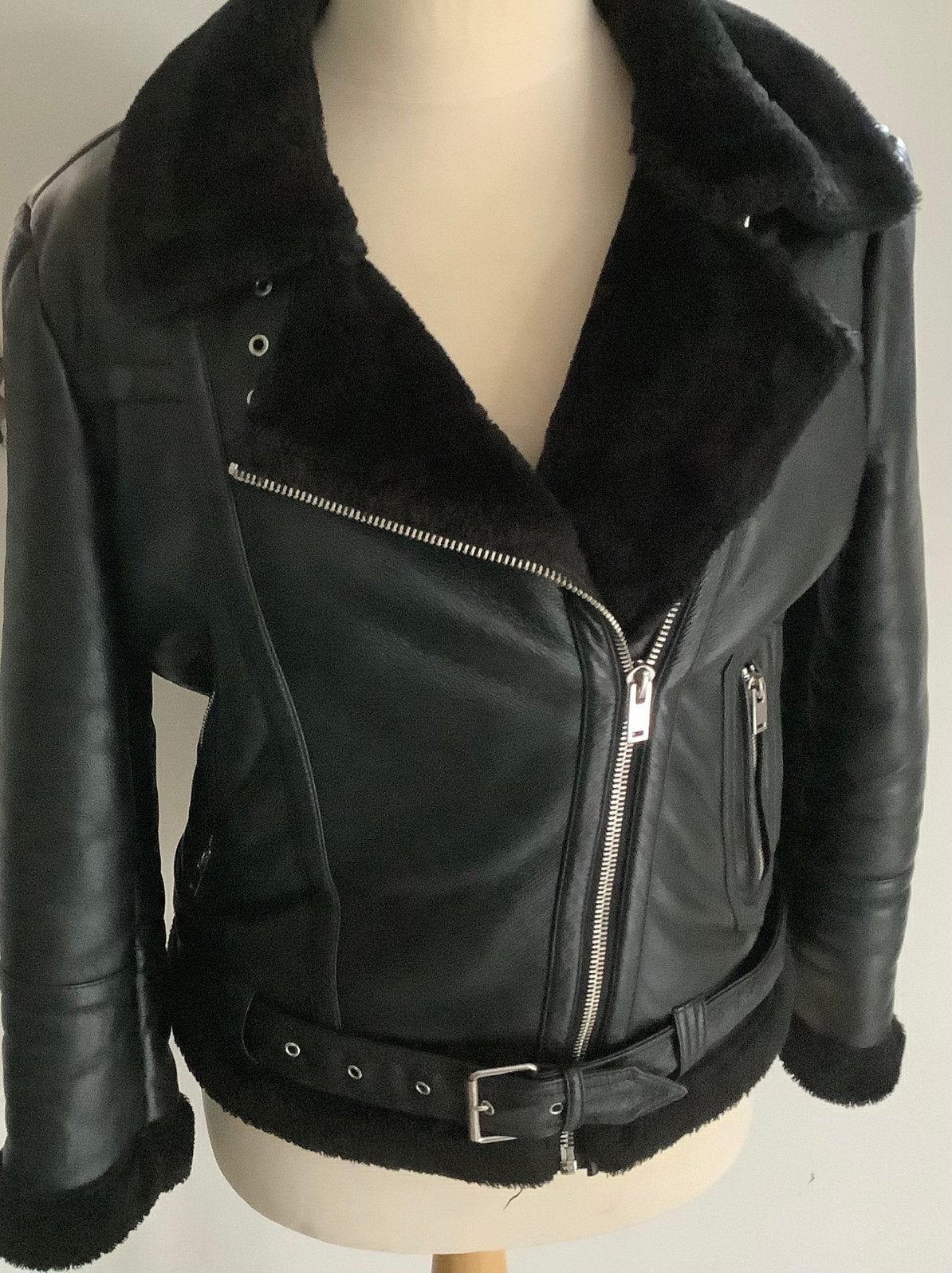 Topshop jasje maat 36 kleur zwart, Ophalen of Verzenden, Zo goed als nieuw, Maat 36 (S), Zwart